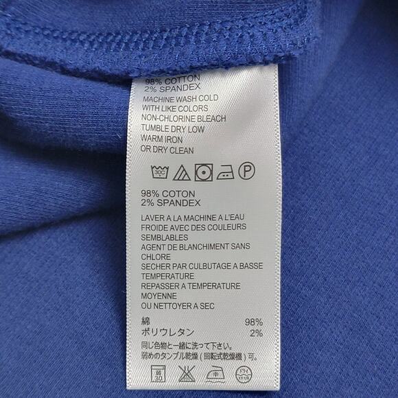 Tommy Bahama Navy Cardigan Jacket Small Minimalist Zipper - Picture 11 of 11